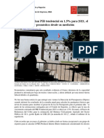 Caso 6. Oferta, Demanda Agregadas y PIB Tendencial