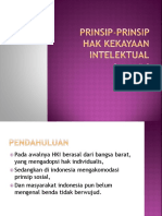 HKI dan Prinsip Dasar