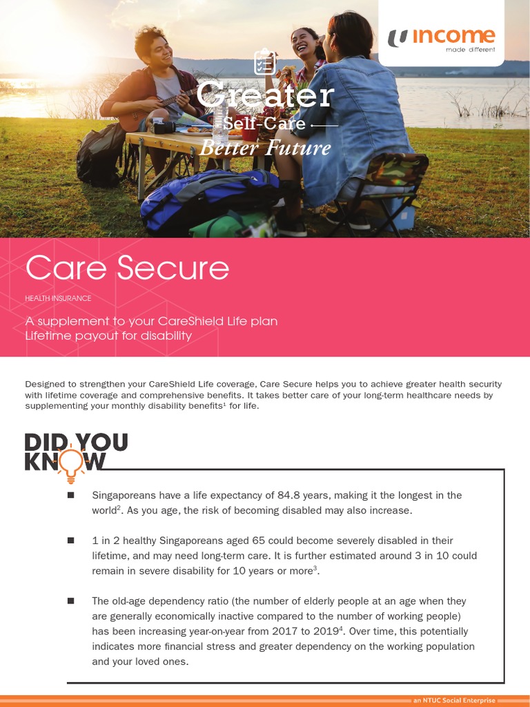 Care Secure: Enhance Your CareShield Life | PDF | Insurance | Welfare