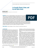 Artificial Intelligence Security Threat, Crime, and Forensics: Taxonomy and Open Issues