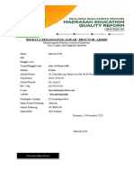 Biodata Penanggung Jawab Marsudi