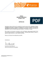 Certificado ARL