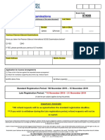 January 2020 International GCSE Examinations: First Name Last Name