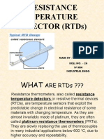 RTD-Resistance Temperature Detector