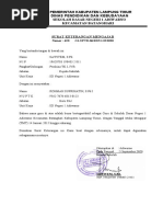 SURAT KETERANGAN MENGAJAR Rohmah