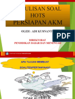 Penulisan Soal Hots