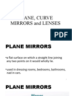 Plane, Curve Mirrors and Lenses Guide