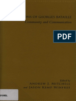 [SUNY Series in Contemporary French Thought] MITCHELL, Andrew J._ WINFREE, Jason Kemp (Coed.) - The Obsessions of Georges Bataille_ Community and Communication (2009, SUNY Press) - Libgen.lc