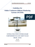 Revised Guidelines For Real-Time Effluent Quality Monitoring System