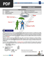 Risk-Coverage Risks: Chapter - 9 Insurance Claims