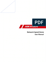 UD14905B Baseline User Manual of Network Speed Dome V5.6.12 20190802