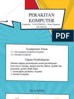 3.2 MATERI PERAKITAN KOMPUTER - 1. Dasar Komputer