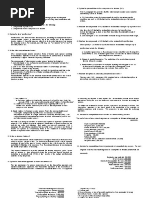 statement of comprehensive income_