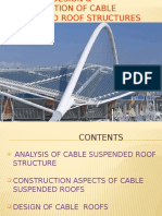 Cable Suspended Roof Structures Design & Construction Guide