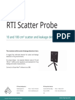 RTI Scatter Probe: 10 and 100 CM Scatter and Leakage Detector in One