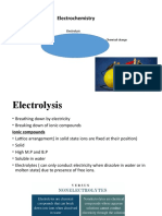 Electrolysis: Breaking Down Ionic Compounds with Electricity