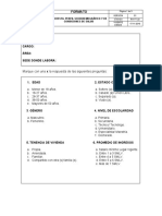 RH-FT-22 Encuesta Sociodemográfica y de Condiciones de Salud