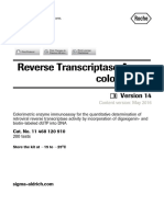 Reverse Transcriptase Assay Colorimetric Kit Guide