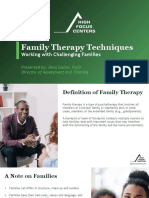 Family Therapy Working With Challenging Family Dynamics in Effective Manner