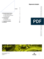 Expression Analysis: I. 1 II. Techniques To Monitor Gene Expression Levels 1