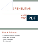 Metodologi Penelitian 2