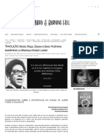 Idade, Raça, Classe e Sexo_Mulheres redefinindo a diferença (Audre Lorde)