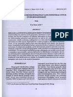 Molluscasebagai Obyek Penelitianyang Potensial Untuk Studi Biogeografi