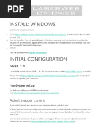 Install: Windows: GRBL 1.1