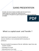Captial Gain Presentation