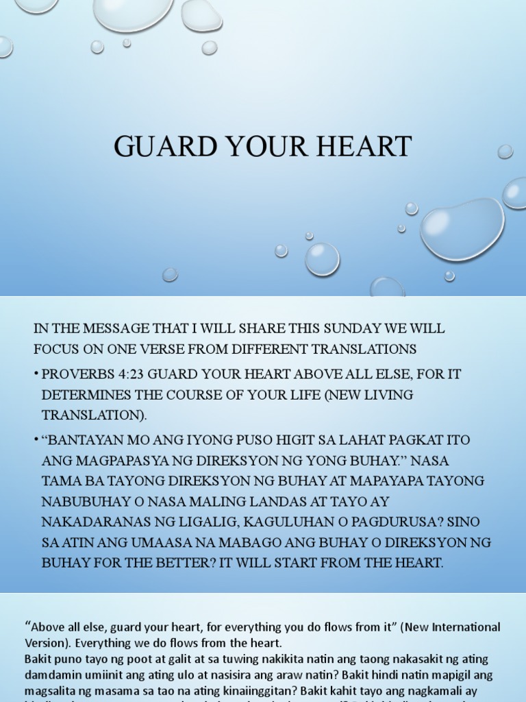 Guard Your Heart PDF