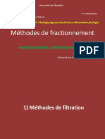 Méthodes de Fractionnement