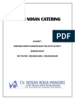 Menu Nosan Catering 1