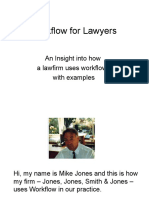 Workflow For Lawyers - Burgess Matters
