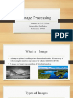 Image Processing: Submitted To:-Dr U.S.N Raju Submitted By:-Yash Rathore Roll Number:-197955