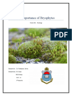 Topic Economic Importance of Bryophytes: Course Title: Bryology