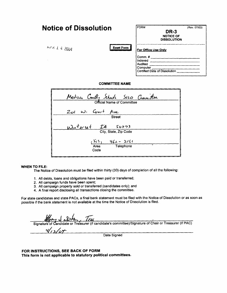 2004 04 14 - DR3 | PDF | Political Action Committee | Business