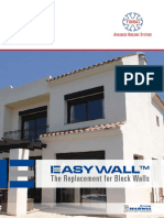 EasyWall System Light Weight Panels