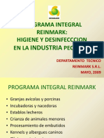 Programa Integral Desinfeccion Reinmark