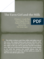 The Farm Girl and The Milk
