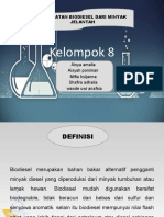 BIODIESEL DARI MINYAK JELANTAH KLMPK 8