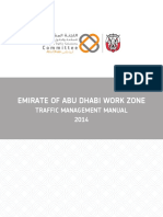 Emirate of Abu Dhabi Work Zone: Traffic Management Manual 2014