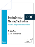Deflection Via Step Functions