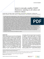 Mitochondrial Impairment in Microglia Ampli Fies NLRP3 in Ammasome Proin Ammatory Signaling in Cell Culture and Animal Models of Parkinson 'S Disease