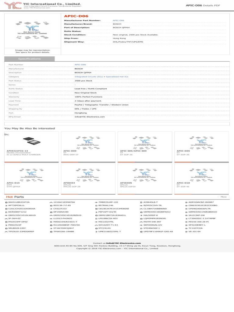 Apic D06 | PDF | Computer Engineering | Electronics