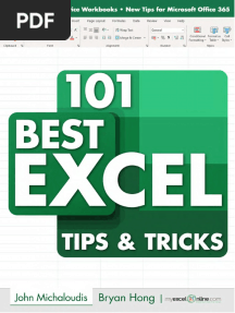 101 Best Microsoft Excel Tips & Tricks Ebook v1.3 - LM