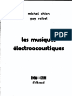 Les Musiques Electroacoustiques CHION REIBEL