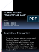 TRANSPORTASI LAUT