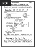 Capital Budgeting Problems and Solutions | PDF | Net Present Value ...