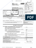 Disclosure Summary Page DR-2: Which