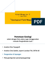 3 - Geological Mapping (Maret 2021)